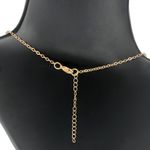 Gold Disc and Rod Y Necklace Photo 2