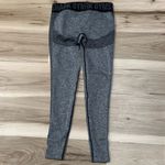 Gymshark Flex Low Rise Leggings Black Marl/Charcoal Women’s Small Photo 4