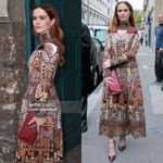 Valentino Garavani Valentino Demilune dusty pink leather chain shoulder clutch bag Photo 12