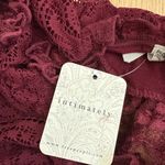 Free People Micro Shortie Lace Size XS Red Photo 2