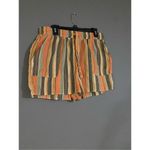 SheIn  Striped Beach Summer Drawstring Shorts Size 2XL NWOT Photo 1