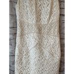 Willi Smith  Ivory Lace Women’s Dress Sleeveless‎ Shift Size 4 Photo 1