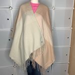 SOIA & KYO  Woven Scarfigan with Fringe Scarf Shawl Wrap Cardigan Photo 1