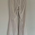 Aerie  cream ribbed flare leggings Photo 2