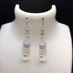 Handmade Absolute Vodka Bottle Earrings Photo 1