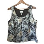 Robbie Bee Vintage Bobbie Bee silk tank top blouse size 14 Photo 0