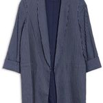 Alice + Olivia Kylie Easy Shark Collar Jacket Photo 2