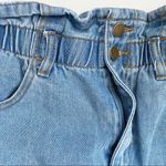Forever 21 Contemporary Elastic Ruffle Waist Denim Shorts Size XS Photo 4