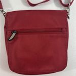 Travelon  Crossbody Convertible Waist Belt Bag Polyester Zip Pocket Travel Red Photo 2