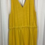 Loft Plus Yellow Cotton V Neck Romper Sz.22W NWT Photo 9