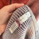 Anthropologie Daily Practice 1/2 Zip Striped Tunic Turtleneck Sweater Dress Photo 7