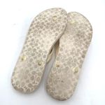 Coach  Women's White Abbigail Flip Flop Thong Sandals Size 9 Photo 7