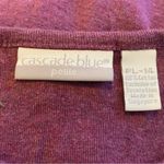 Cascade Blue Floral Embellished Short Sleeve Tee Twilight Lavender PL 14 Purple Size undefined Photo 2