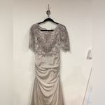 La Femme NEW  Lace Bodice Mermaid Gown Size 2 Photo 2