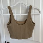 Aerie  Brown Women's Corset Tank Top Photo 3