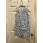 Vineyard Vines  Pineapple Print Sleeveless Linen Shirt Dress Women’s‎ Size 2 Photo 5