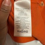 We The Free Lucy Layering Top Orange 3/4 Sleeves Slightly Cropped Boatneck XS Photo 7