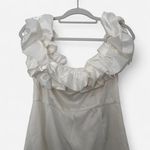 Selfie Leslie  La Palma Dramatic Ruffle Off-Shoulder Mini Dress Coquette Large Photo 5