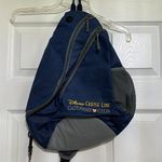 Disney Cruise Line Backpack Castaway Club Sling Shoulder Embroidered Logo Photo 0