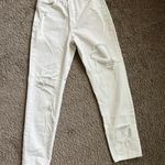 White Mom Jeans Size 4 Photo 0