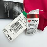 Tyr. Womens Catalina Reversible Bikini Swim Top Halter Bra Plaid Pink Red M Photo 2