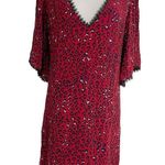 Lovers + Friends NEW  Small Dress Mini Animal Print Sparkle Photo 2