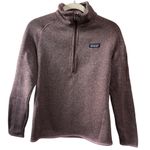 Patagonia Women's Better Sweater® 1/4-Zip in Hazy Purple Size Small Gently Used Photo 1