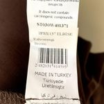 Setre Woman Midi Dress in Brown Size 10 Photo 7