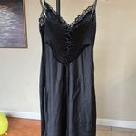House Of CB HOUSE OF‎ CB 'Salma' Black Satin Slip Dress NWOT Size S Photo 5