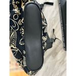 Anthropologie Lucky Penny  Black & Cream Embroidered Floral Hobo Photo 7