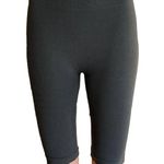 MOPAS Charcoal Gray Athletic Yoga Biker Knee Length Shorts ~ Women's ONESIZE Size undefined Photo 0