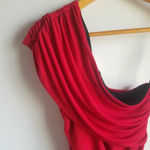 Sweet Storm  Red One Shoulder Form Fitting Dress Size Medium in Juniors Photo 2