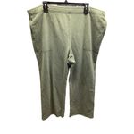 Aerie  Size XXL Olive Green Elastic Waist Crop Pants with Pockets. New No Tag Photo 3