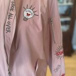Frank‎ Stone lightweight pink jacket. Size 6 Photo 1