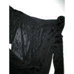 Roberto Cavalli Womens 10 New NWT Designer 44 Class  Black Top Snake Silver Metal Photo 3