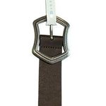 Jessica Simpson Belt Womens Size M 8-10 Faux Leather Silver Buckle $33 MSRP NEW Photo 0