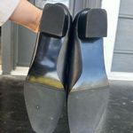 David Tate black leather loafers shoes square toe witchy comfort size 10 slip on Photo 3