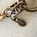 Monet  Yellow Cabochon Toggle Necklace Photo 4