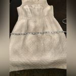 Banana Republic Pearl White Shimmer Sheath Dress by  Sz 8 Photo 6