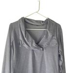 New Balance  Size M‎ Half Zip Funnel Neck Long Sleeve Light Blue Pullover Sweater Photo 1