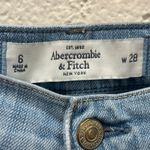 Abercrombie & Fitch  Low Rise Jean Shorts size 28 (6) Photo 2