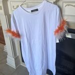 Akira Feather Sleeve Dress Photo 0