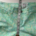 Vineyard Vines  Green White Nantucket Seashell Jeans Size 2 Photo 5