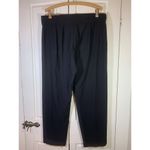 Eileen Fisher  Pants Womens Large Black Minimal‎ Capsule Office Church Work Basic Photo 3