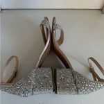 Betsey Johnson  Hannah sparkly rhinestone strappy heels size 8 Photo 8