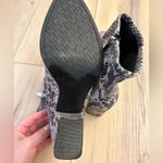 Marc Fisher  Snakeskin Print Booties Photo 4