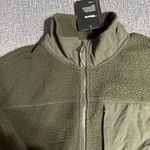 Bass Outdoor Fleece Zippered Jacket Green Photo 2
