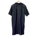 Ralph Lauren Lauren Denim Shift Dress Size XXL Dark Rinse Nightfall Wash Cotton Photo 3