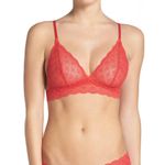Cosabella NWT Sweet Treat Medallion Lace Bralette in scarlet red Photo 1