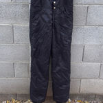 Head Vintage Black Ski Bob & Snow Bib Overalls Medium Photo 2